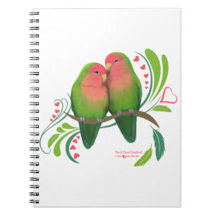 Carnet Peach Faced Inséparables