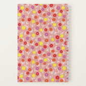 Carnet Peach floral dito boho (Verso)