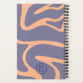 Carnet Peach Fuzz Elégance : Fête des Mères personnalisée (Verso)