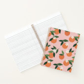 Carnet Peach Orange Juice Motif (Intérieur)
