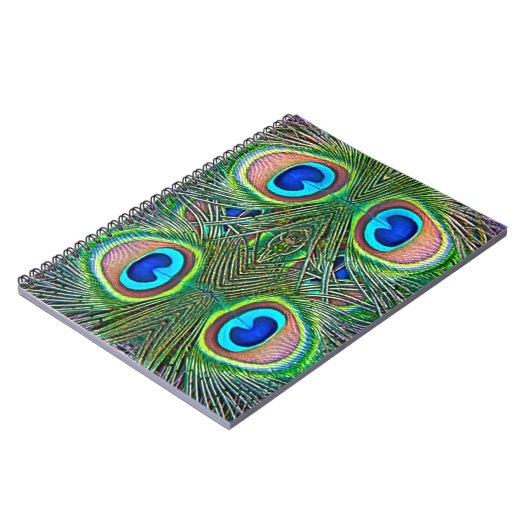 Carnet Peacock Feathers (Côté gauche)