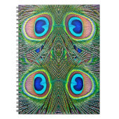 Carnet Peacock Feathers (Devant)