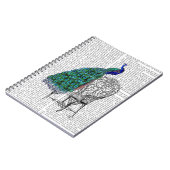 Carnet Peacock sur la chaise (Côté gauche)