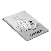 Carnet Peanuts Gang Lecture Comics (Côté Droit)