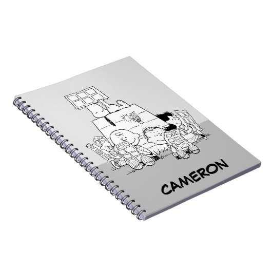 Carnet Peanuts Gang Lecture Comics (Côté Droit)