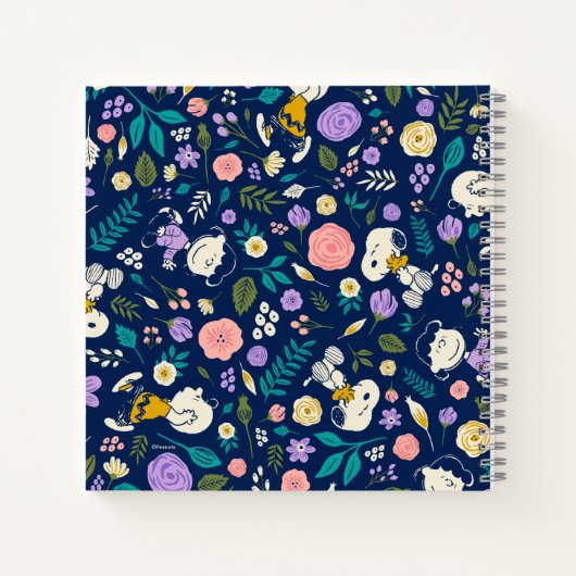 Carnet Peanuts In Bloom Pattern (Dos)