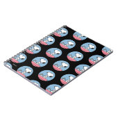 Carnet Peanuts | Snoopy à la machine à écrire (Côté gauche)