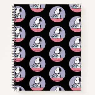 Carnet Peanuts   Snoopy à la machine à écrire