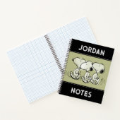 Carnet Peanuts | Snoopy Marche Fier (Intérieur)