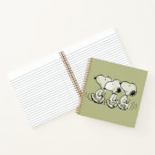 Carnet Peanuts | Snoopy Marche Fier (Intérieur)