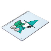 Carnet Peanuts Snoopy Potions Magiques Halloween (Côté gauche)