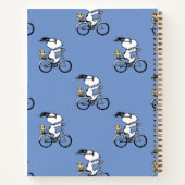 Carnet Peanuts | Snoopy & Woodstock Bicyclette (Dos)