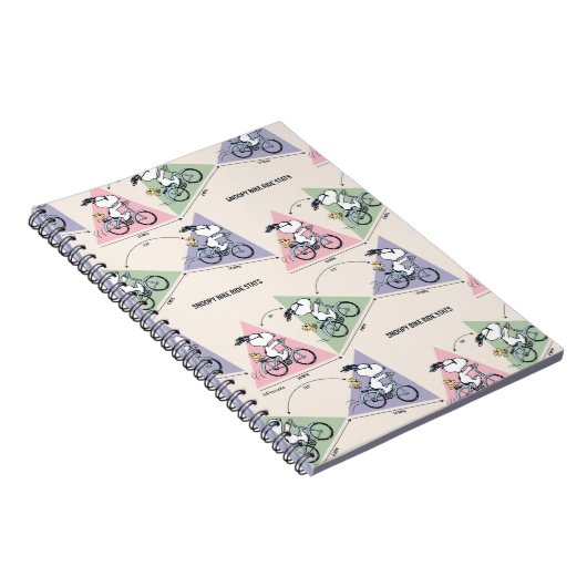 Carnet Peanuts | Statistiques de promenade à vélo de Snoo (Côté Droit)