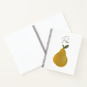 Carnet Pear Fruit Illustration (Intérieur)