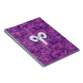 Carnet Pearl Like Aries Zodiac Sign on Camo numérique (Côté Droit)