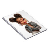 Carnet  Pearl Pout Glam Girl Spiral Photo Notebook (Côté Droit)