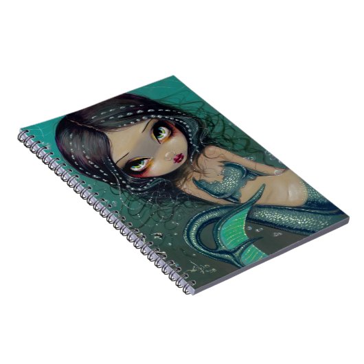 carnet "Pearl Swirl Mermaid" (Côté Droit)