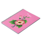 Carnet Pearly Pink Flowers Thunder_Cove (Côté gauche)
