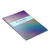 Carnet Pearly Shimmer personnalisable (Côté Droit)