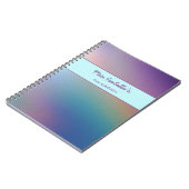 Carnet Pearly Shimmer personnalisable (Côté gauche)