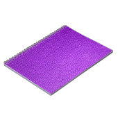 Carnet Peau de peau pourpre texture peau (Côté gauche)