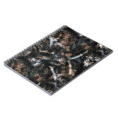 Carnet peau de serpent, cuir (Côté gauche)