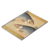 Carnet Pêche à la carpe peinture à l'eau douce (Côté gauche)