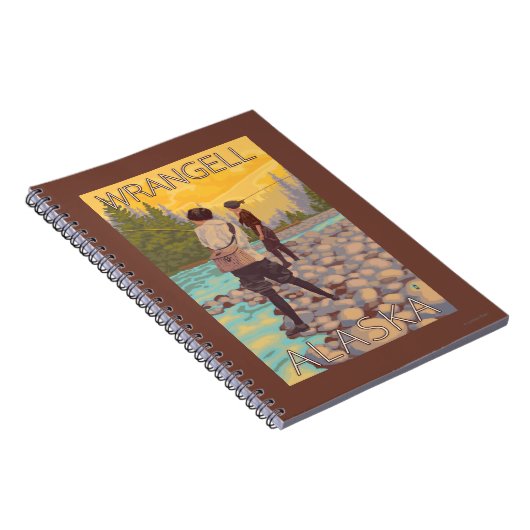 Carnet Pêche à la mouche - Wrangell, Alaska (Côté Droit)