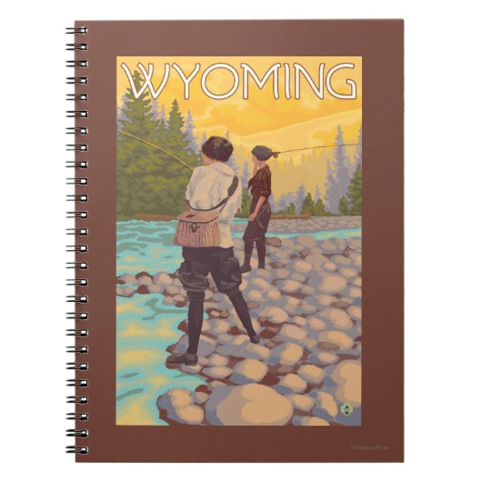 Carnet Pêche à la mouche - Wyoming (Devant)