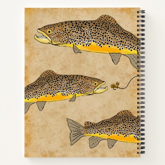 Carnet Pêche à la truite (Dos)