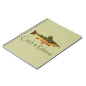 Carnet Pêche à la truite de capture et de rejet (Côté gauche)