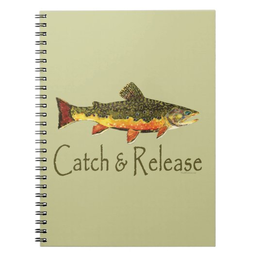 Carnet Pêche à la truite de capture et de rejet (Devant)