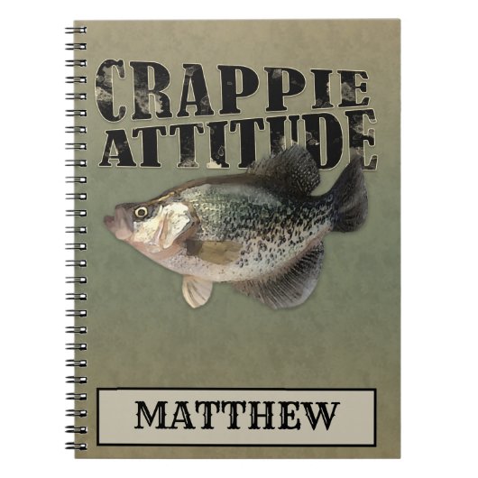 Carnet Pêche à l'attitude de la rappie (Devant)