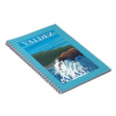 Carnet Pêche à l'ours dans la rivière - Valdez, Alaska (Côté Droit)