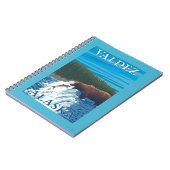 Carnet Pêche à l'ours dans la rivière - Valdez, Alaska (Côté gauche)