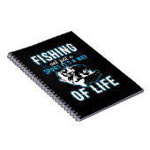 Carnet Pêche C'Est Un Mode De Vie (Côté Droit)