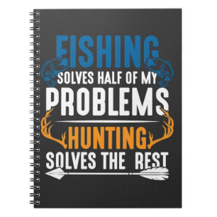 Carnet Pêche et chasse aux poissons et au passe-temps hu