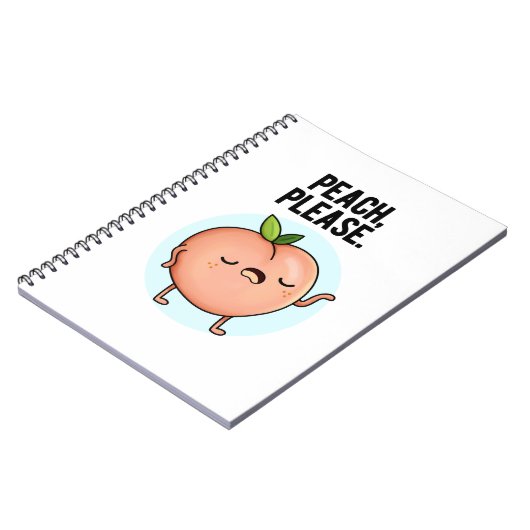 Carnet Pêche S'Il Vous Plaît Drôle Fruit Pun (Côté gauche)