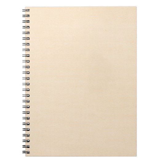 Carnet pêche solide SOLID LIGHT PEACH ORANGE ARRIÈRE - PL (Devant)