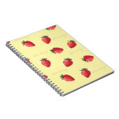 Carnet Pêcher Fraise (Côté Droit)
