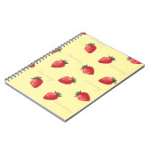 Carnet Pêcher Fraise (Côté gauche)