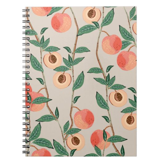 Carnet Pêcher les branches d'arbres avec des feuilles et (Devant)