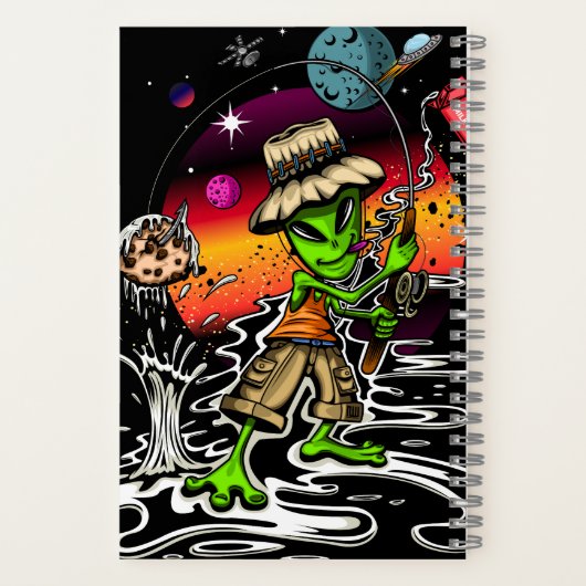 Carnet Pêcheur de l'espace (Verso)