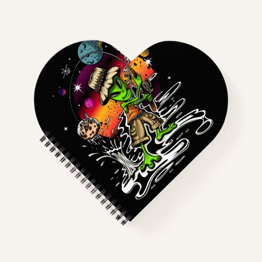 Carnet Pêcheur de l'espace (Devant)