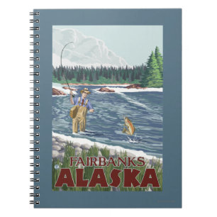 Carnet Pêcheur de mouche - Fairbanks, Alaska