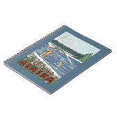 Carnet Pêcheur de mouches - Cordova, Alaska (Côté gauche)