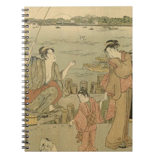 Carnet Pêcheurs Japonais (Devant)