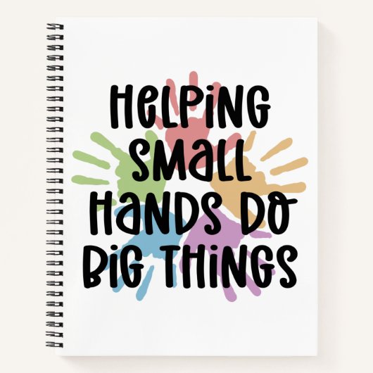 Carnet Pediatric OT ergothérapeute OT Dons (Devant)