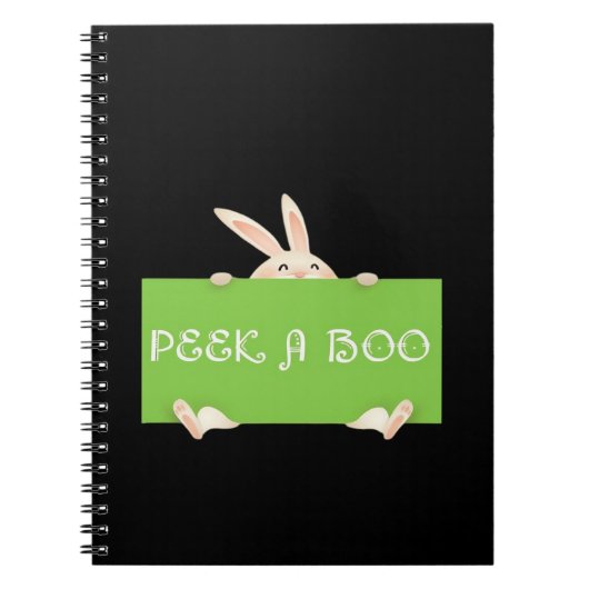 Carnet Peekaboo Bunny (Devant)