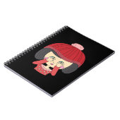 Carnet Peekaboo Girl Sloth Design (Côté gauche)
